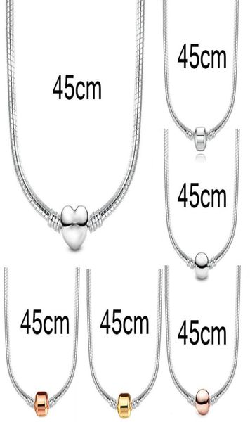 fashion chain necklace choker for european clasp charm bead bangle bracelets designer 45cm6204818, Golden;silver
fashion chain necklace choker for european clasp charm bead bangle bracelets designer 45cm6204818, Golden;silver