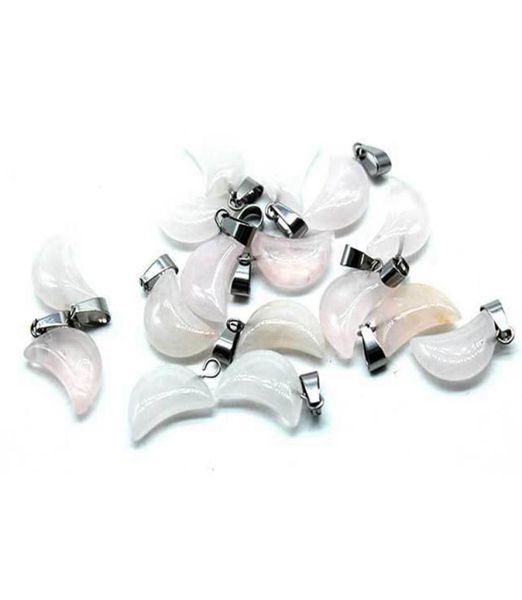 crescent moon shaped charms crystal chakra healing point reiki charms for diy necklace jewelry making rose quartz stone3498976, Silver
crescent moon shaped charms crystal chakra healing point reiki charms for diy necklace jewelry making rose quartz stone3498976, Silver