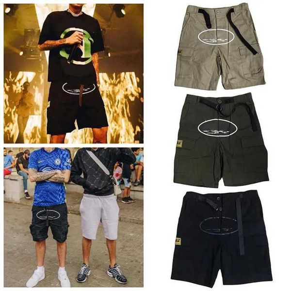 mens cargo shorts summer cropped pants streetwears clothing quick drying multi pocket skateboarding demon printed sweatpants, White;black
mens cargo shorts summer cropped pants streetwears clothing quick drying multi pocket skateboarding demon printed sweatpants, White;black