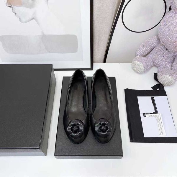 channel flat women's shoes classics summer shallow mixed color chunky genuine leather single shoes size 34-40 ccity, Black
channel flat women's shoes classics summer shallow mixed color chunky genuine leather single shoes size 34-40 ccity, Black