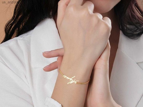 custom names bracelet personalised letter stainless steel bracelets for friendship family women jewelry gif l230620, Golden;silver
custom names bracelet personalised letter stainless steel bracelets for friendship family women jewelry gif l230620, Golden;silver