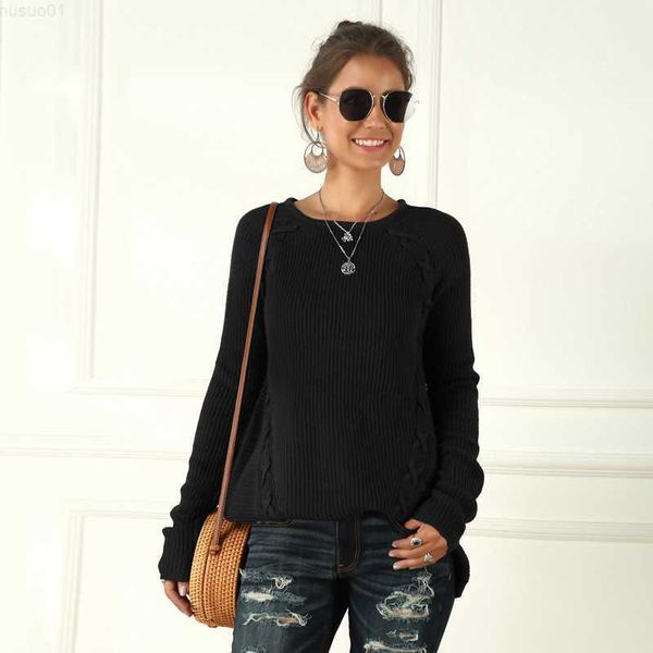 women's sweaters women's casual sweater autumn winter ladies ribbon stringing knitted shirts female loose pullover jumpers l23071, White;black
women's sweaters women's casual sweater autumn winter ladies ribbon stringing knitted shirts female loose pullover jumpers l23071, White;black