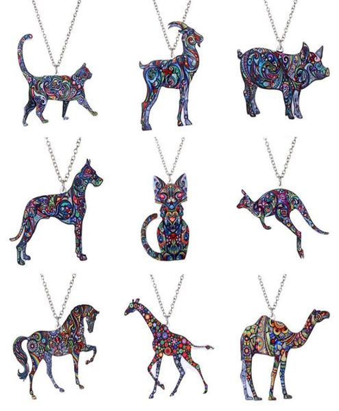 acrylic animal necklace pet cat dragon pig bird wolf horse fish dog pendant women bohemia jewelry ethnic long chain4797037, Silver
acrylic animal necklace pet cat dragon pig bird wolf horse fish dog pendant women bohemia jewelry ethnic long chain4797037, Silver