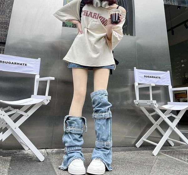 socks hosiery harajuku women leg warmers socks punk rock denim adjustable knee high socks japanese fashion streetwear leg cover t25581806, Black;white
socks hosiery harajuku women leg warmers socks punk rock denim adjustable knee high socks japanese fashion streetwear leg cover t25581806, Black;white