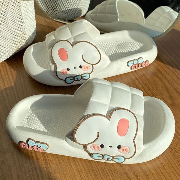 slippers cute rabbit slippers women indoor home bathroom anti-slip slides shoes soft sole beach summer sandals women slippers 230717, Black
slippers cute rabbit slippers women indoor home bathroom anti-slip slides shoes soft sole beach summer sandals women slippers 230717, Black
