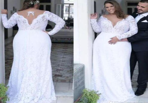plus size wedding dresses long sleeves full lace bohemian beach bridal gowns vestido de novia5320779, White
plus size wedding dresses long sleeves full lace bohemian beach bridal gowns vestido de novia5320779, White