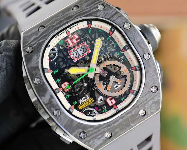 designer fantasic men wrist watches superb rm62-01 watch 3f6n fully automatic mechanical movement sapphire mirror ntpt carbon fiber case wit, Slivery;brown
designer fantasic men wrist watches superb rm62-01 watch 3f6n fully automatic mechanical movement sapphire mirror ntpt carbon fiber case wit, Slivery;brown