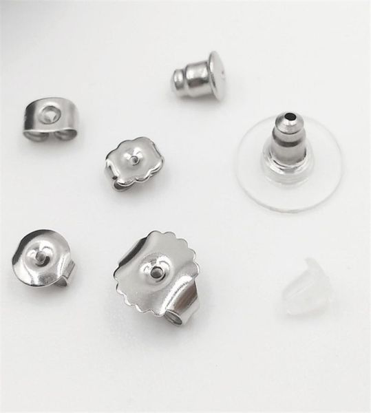 100pcs 12x6mm silver color stainless steel jewelry accessories earring back plug settings base ear studs back diy making findings4761183, White
100pcs 12x6mm silver color stainless steel jewelry accessories earring back plug settings base ear studs back diy making findings4761183, White