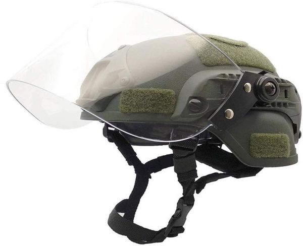 lightweight quick protection helmet mich 2000 with anti riot sunshade sliding goggles and side rail nvg bracket7112575
lightweight quick protection helmet mich 2000 with anti riot sunshade sliding goggles and side rail nvg bracket7112575