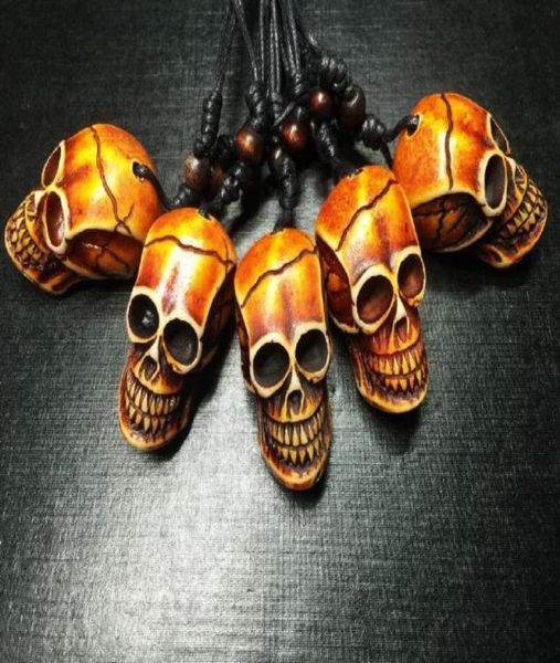 12 pcs skull skeleton auniquestyle vintage imitation yak bone necklace manmade carving skull punk amulet9091274, Silver
12 pcs skull skeleton auniquestyle vintage imitation yak bone necklace manmade carving skull punk amulet9091274, Silver