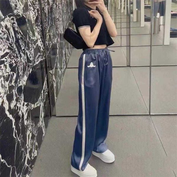 women's pants & capris designer 2023 summer new acetic acid straight leg high waist slim elastic wide zlvv, Black;white
women's pants & capris designer 2023 summer new acetic acid straight leg high waist slim elastic wide zlvv, Black;white