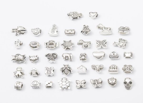 mix metals 40 style antique silver plated alloy big hole charms spacer beads fit bracelet diy jewelry necklaces pendants6029317, Black
mix metals 40 style antique silver plated alloy big hole charms spacer beads fit bracelet diy jewelry necklaces pendants6029317, Black