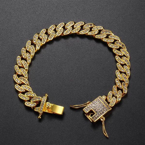 european and american hip hop bracelet men's butterfly button hiphop gold plated diamond bracelet cross border full diamond c302u, Golden;silver
european and american hip hop bracelet men's butterfly button hiphop gold plated diamond bracelet cross border full diamond c302u, Golden;silver
