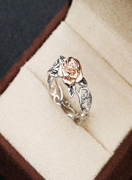 selling solid 14k rosegold flower jewelry 925 sterling silver floral ring womens two tone romantic rose wedding engagement rin7177605
selling solid 14k rosegold flower jewelry 925 sterling silver floral ring womens two tone romantic rose wedding engagement rin7177605