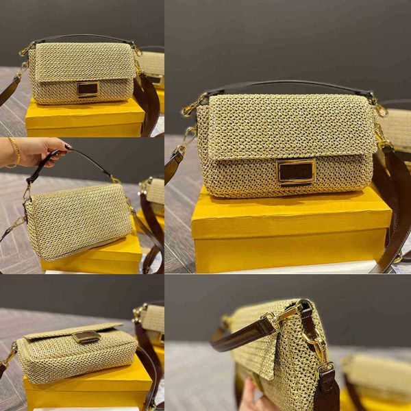 nxy straw bags designer shoulder for women beach handbag classic woven baguette fashion messenger crossbody bag handbags tote 220709
nxy straw bags designer shoulder for women beach handbag classic woven baguette fashion messenger crossbody bag handbags tote 220709