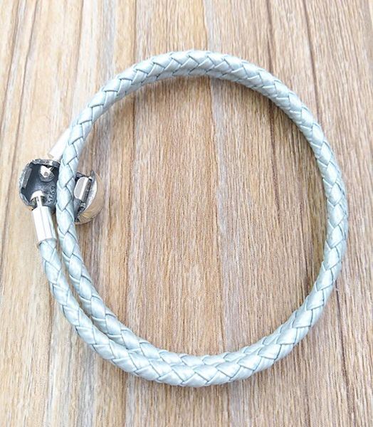 light blue leather charm bracelets authentic 925 silverfits european style jewelry charms beads handmade gift andy jewel 590734cbl-d2569201, Golden;silver
light blue leather charm bracelets authentic 925 silverfits european style jewelry charms beads handmade gift andy jewel 590734cbl-d2569201, Golden;silver