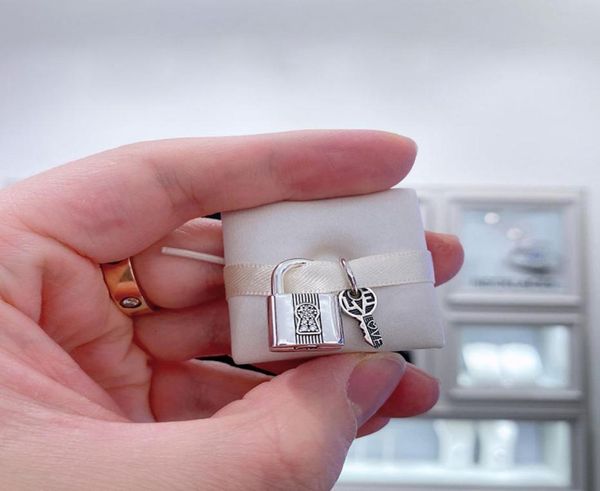 925 sterling silver forever love lock & key bead fits european style jewelry charm bracelets4161323, Black
925 sterling silver forever love lock & key bead fits european style jewelry charm bracelets4161323, Black