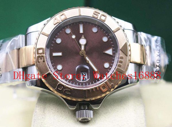 116621 stainless steel & everose gold chocolate dial everose bezel 40mm mechanical automatic men watches blue black men's sport wrist w, Slivery;brown
116621 stainless steel & everose gold chocolate dial everose bezel 40mm mechanical automatic men watches blue black men's sport wrist w, Slivery;brown