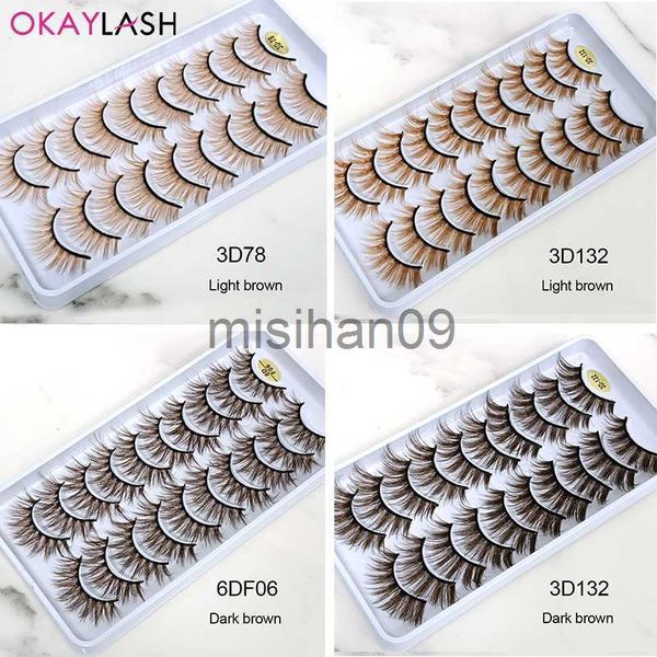false eyelashes okaylash blond false eyelashes 10 pairs/case light dark brown fake colored eye lashes 3d fluffy cils j230717
false eyelashes okaylash blond false eyelashes 10 pairs/case light dark brown fake colored eye lashes 3d fluffy cils j230717