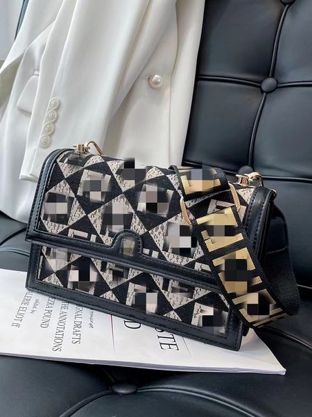 the latest pu jacquard wide strap fashion shoulder bag high-end atmosphere crossbody bag manufacturers direct sales
the latest pu jacquard wide strap fashion shoulder bag high-end atmosphere crossbody bag manufacturers direct sales