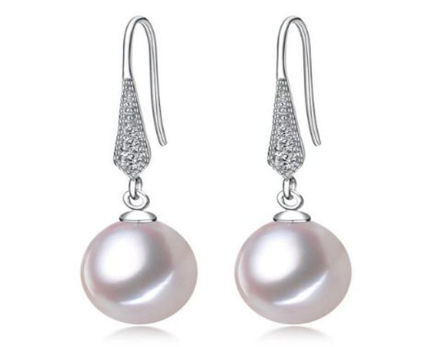 89mm white pink purple 100 natural freshwater pearl drop earrings 925 silver zircon jewelry for women2871922, Golden;silver
89mm white pink purple 100 natural freshwater pearl drop earrings 925 silver zircon jewelry for women2871922, Golden;silver