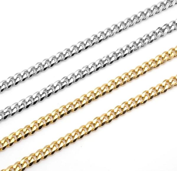 necklace cuban link chain stainless steel 18k gold plated tone punk jewelry bracelet necklace3 5 7mm24quot8997043, Silver
necklace cuban link chain stainless steel 18k gold plated tone punk jewelry bracelet necklace3 5 7mm24quot8997043, Silver