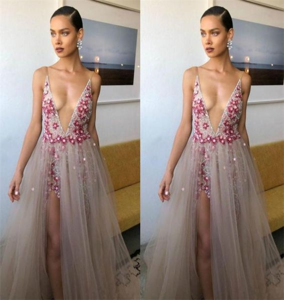 2019 new berta prom dresses deep v neck side split beaded applique dress evening wear sequined tulle long pageant formal dres6834656, Black
2019 new berta prom dresses deep v neck side split beaded applique dress evening wear sequined tulle long pageant formal dres6834656, Black