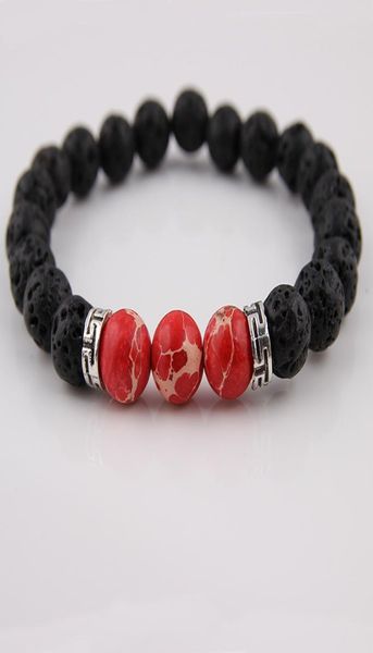 lava rock stone beads bracelet natural stone turquoise tiger eye beads bracelet jewelry crafts men chakra bracelet6901203, Black
lava rock stone beads bracelet natural stone turquoise tiger eye beads bracelet jewelry crafts men chakra bracelet6901203, Black