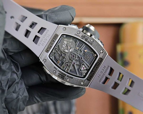 designer fantasic men wrist watches superb rm62-01 watch eair fully automatic mechanical movement sapphire mirror ntpt carbon fiber case wit, Slivery;brown
designer fantasic men wrist watches superb rm62-01 watch eair fully automatic mechanical movement sapphire mirror ntpt carbon fiber case wit, Slivery;brown