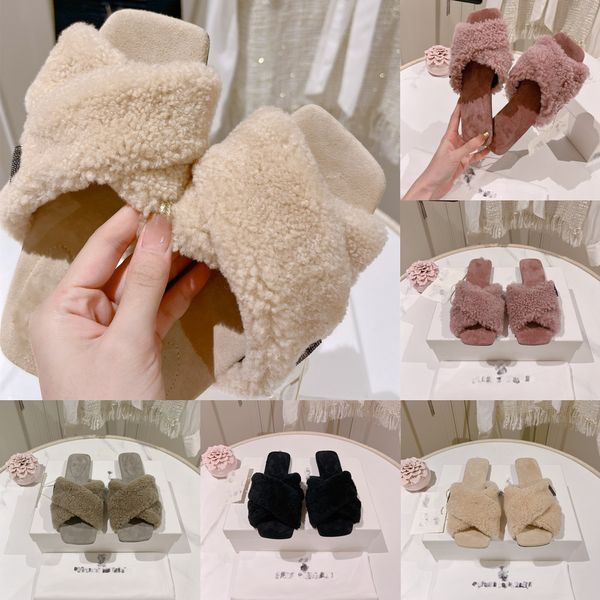 winter cross band brunellod cucinellis fur slippers shearling sheep wool warm slides for women soft plush furry indoor ladies platform open, Black
winter cross band brunellod cucinellis fur slippers shearling sheep wool warm slides for women soft plush furry indoor ladies platform open, Black