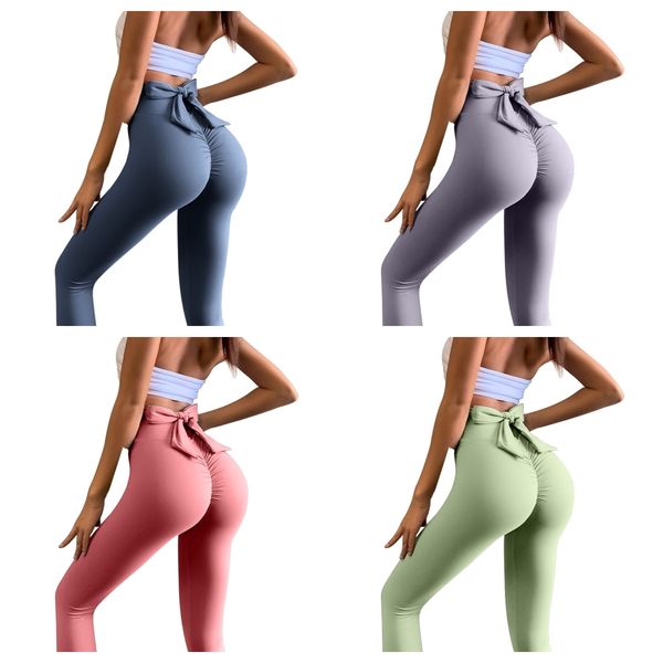 new nude yoga pants women's high waist peach lift hip fitness pants bow sports fitness pants, White;red
new nude yoga pants women's high waist peach lift hip fitness pants bow sports fitness pants, White;red