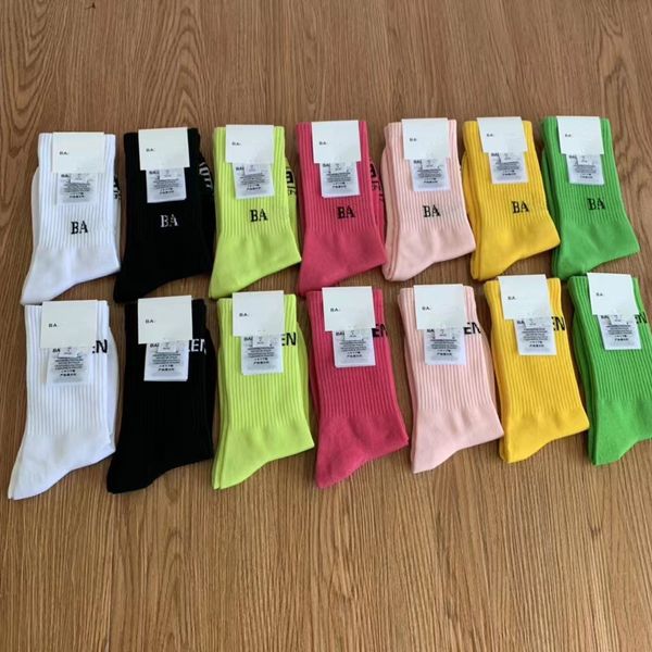 2023 ba letter socks for men and women cotton sports socks colorful stockings pile pile socks instagram trend style, Black
2023 ba letter socks for men and women cotton sports socks colorful stockings pile pile socks instagram trend style, Black