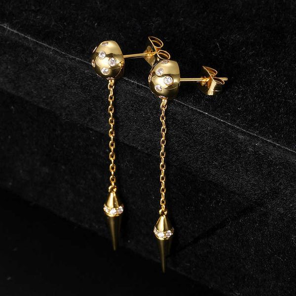 creative conical shaped arrow earrings with hip-hop temperament and high-end feel earrings, Silver
creative conical shaped arrow earrings with hip-hop temperament and high-end feel earrings, Silver