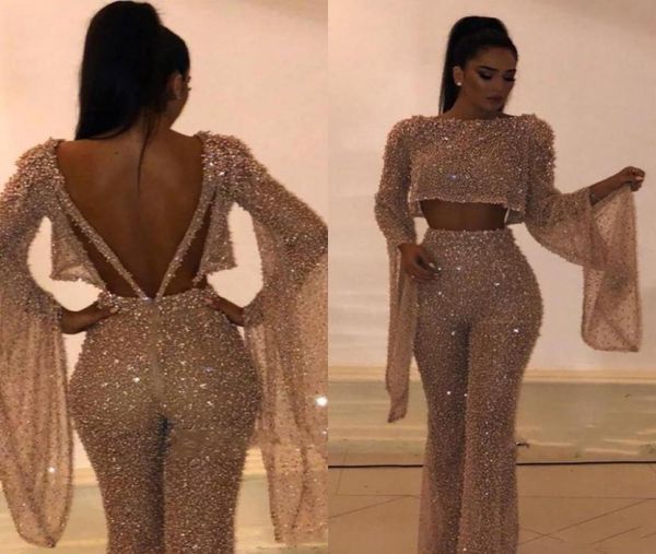 sell sequin two pieces prom dresses sheath long sleeves plus size formal dresses party evening gowns custom made pants suits b9270085, Black
sell sequin two pieces prom dresses sheath long sleeves plus size formal dresses party evening gowns custom made pants suits b9270085, Black