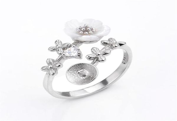 pearl ring settings 925 sterling silver findings flower white shell zircon pearls mount diy 5 pieces9517618, Slivery;crystal
pearl ring settings 925 sterling silver findings flower white shell zircon pearls mount diy 5 pieces9517618, Slivery;crystal