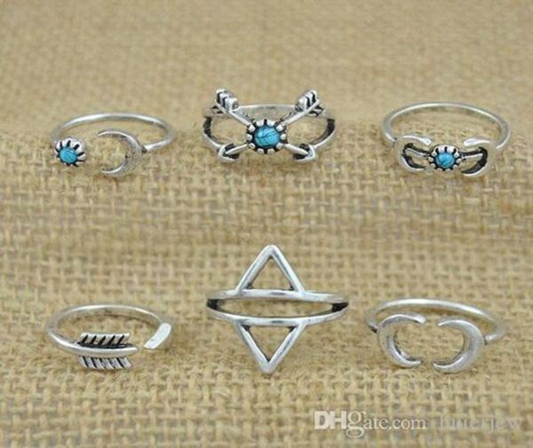 rings sets bohemian style 6pcspck rings arrows moon lucky rings set for women party silver ring1737313, Golden;silver
rings sets bohemian style 6pcspck rings arrows moon lucky rings set for women party silver ring1737313, Golden;silver