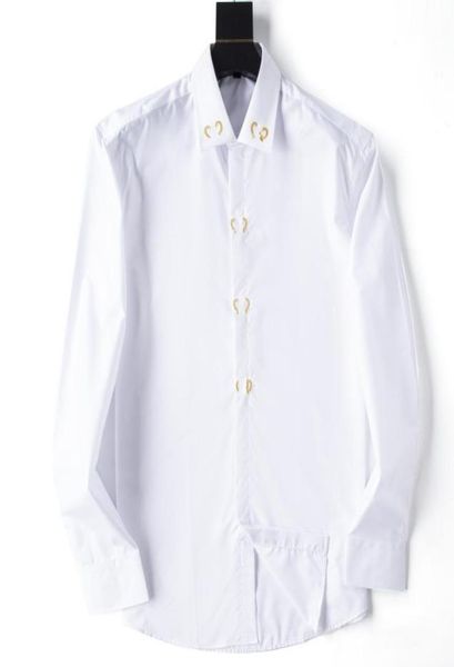 2022 mens shirt luxury designer fashion trend wear long sleeve business casual brand spring slimming m3xl065697799, White;black
2022 mens shirt luxury designer fashion trend wear long sleeve business casual brand spring slimming m3xl065697799, White;black