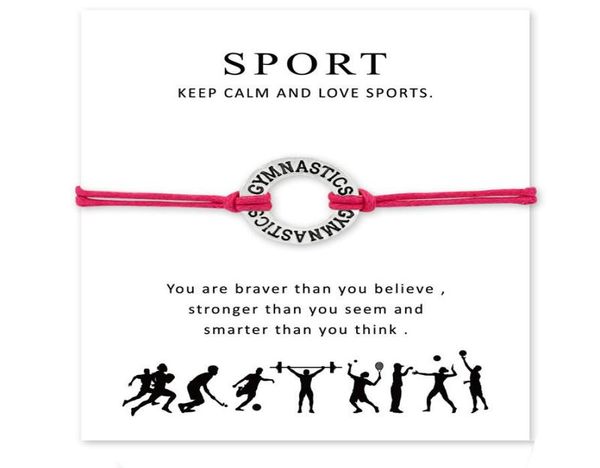 handmade rope gymnastics charm bracelets for women men friendship statement wish jewelry gift with card 1671333, Golden;silver
handmade rope gymnastics charm bracelets for women men friendship statement wish jewelry gift with card 1671333, Golden;silver