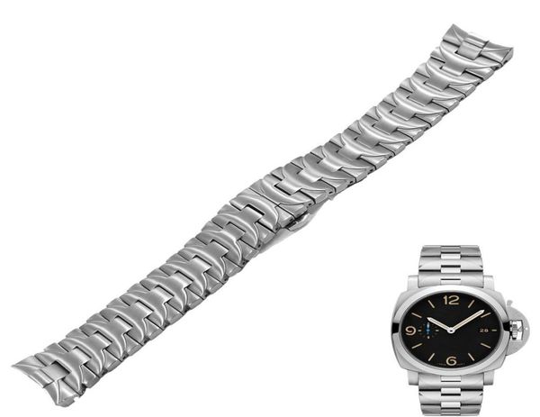rolamy 24mm 316l stainless steel watch band silver double push clasp1730757, Black;brown
rolamy 24mm 316l stainless steel watch band silver double push clasp1730757, Black;brown