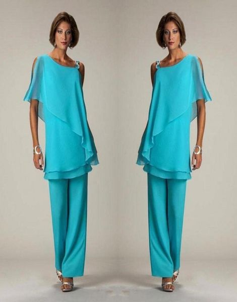 light blue two pieces mother of the bride pant suits layered ruffles beaded chiffon mother plus size wedding guest dress bc187518111, Black;red
light blue two pieces mother of the bride pant suits layered ruffles beaded chiffon mother plus size wedding guest dress bc187518111, Black;red