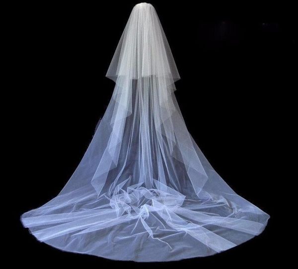 cut edge two layer white wedding veil 2t long ivory tulle bridal veils with comb custom made wedding accessories9332829, Black
cut edge two layer white wedding veil 2t long ivory tulle bridal veils with comb custom made wedding accessories9332829, Black
