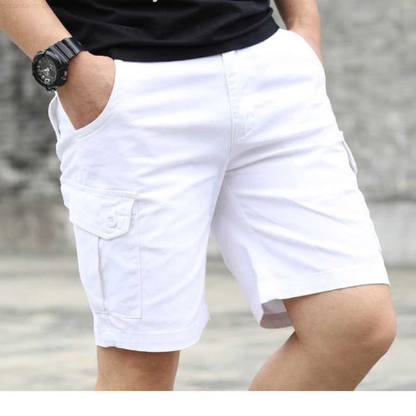 men's shorts summer white multi-pocket shorts men's working casual knee length pants trend loose large size straight pants l230718, White;black
men's shorts summer white multi-pocket shorts men's working casual knee length pants trend loose large size straight pants l230718, White;black