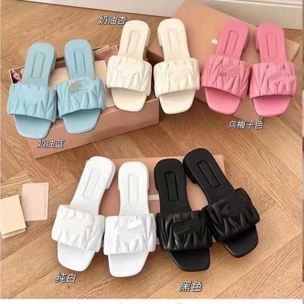 mius beach shoes women slide designer sandals button candy color slippers women's 2023 summer new genuine leather square pleated casual
mius beach shoes women slide designer sandals button candy color slippers women's 2023 summer new genuine leather square pleated casual