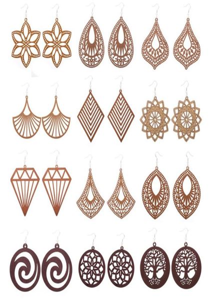 bohemian wooden earrings for women girls fashion hollow wood charm earrings flower diamond tree pattern creative earring9896784, Silver
bohemian wooden earrings for women girls fashion hollow wood charm earrings flower diamond tree pattern creative earring9896784, Silver