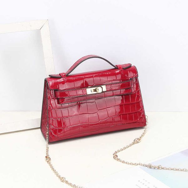 designer kelys tote bag new crocodile pattern second generation bag patent leather shiny handbag mini small chain shoulder messenger8c4c
designer kelys tote bag new crocodile pattern second generation bag patent leather shiny handbag mini small chain shoulder messenger8c4c