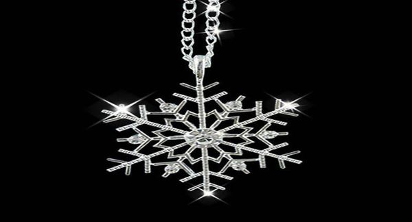 new year christmas gift fashion shiny rhinestone snowflake necklace pendants chain long necklace jewelry women1321088, Silver
new year christmas gift fashion shiny rhinestone snowflake necklace pendants chain long necklace jewelry women1321088, Silver