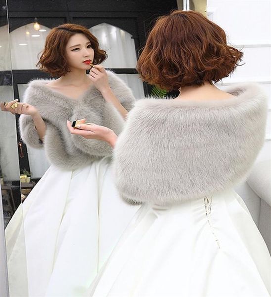 elegant white red grey bolero warm bridal cape winter fur women jacket bridal cloaks party wedding coat bs012240663
elegant white red grey bolero warm bridal cape winter fur women jacket bridal cloaks party wedding coat bs012240663