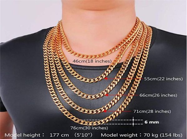 never fade fashion luxury chain necklace hip hop men jewelry 18k real yellow gold plated 6mm chain necklaces for women mens7338535, Silver
never fade fashion luxury chain necklace hip hop men jewelry 18k real yellow gold plated 6mm chain necklaces for women mens7338535, Silver