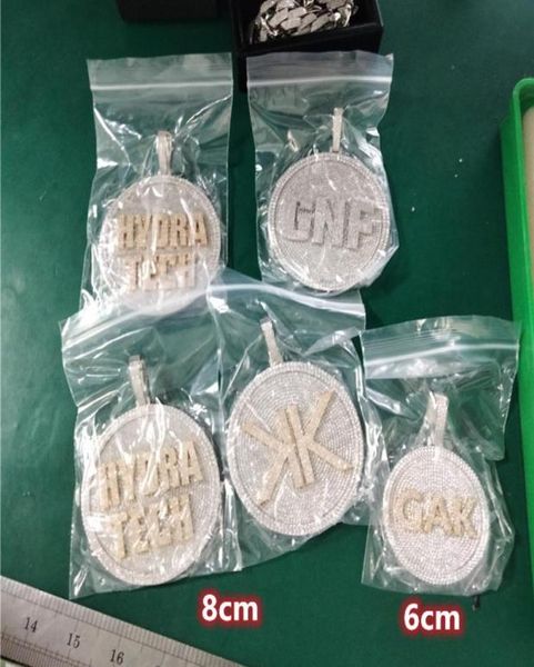 diameter 6cm round pendants gold plated full bling iced out cz custom made letters pendant necklace for mens women hip hop jewelry1227974, Silver
diameter 6cm round pendants gold plated full bling iced out cz custom made letters pendant necklace for mens women hip hop jewelry1227974, Silver