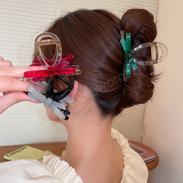 acrylic bow hairpin korean fashion sweet haiw claws versatile solid color hair jewelry for women daily gifts, Golden;silver
acrylic bow hairpin korean fashion sweet haiw claws versatile solid color hair jewelry for women daily gifts, Golden;silver